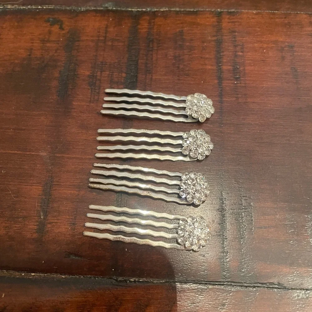 Fancy hair pins.